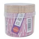 Kit 850 palito de dente bambú 6.5 cm