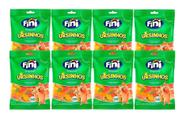 Kit 8x Bala De Gelatina Fini Ursinhos 90g - Cimed