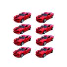 Kit 8x Brinquedo carrinho Camaro de propulsão - AP TOYS