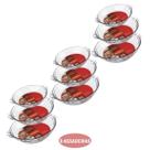 Kit 9 Assadeira Filetada 600ml + 1,3L + 1,6L Vidro Marinex