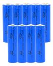 Kit 9 Bateria18650 Li-ion 9900mah 4.2v Lanterna Tática Nova