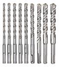 Kit 9 Brocas Martelete Sds Plus Videa Furar Metal Concreto