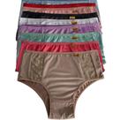 Kit 9 Calcinha Plus Size Cintura Alta Lingerie Feminino Calçola Senhora Cós Alto Vovó Renda Conforto