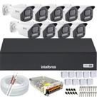 Kit 9 Câmeras Full Color C/Áudio Dvr Intelbras 16 canais S/HD