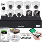 Kit 9 Câmeras Multi Hd Dvr Intelbras 8 Canais Com Hd 3tb com Audio Kit 9 Câmeras Multi Hd Dvr Intelbras 8 Canais Com Hd 3tb com Audio
