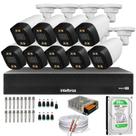 Kit 9 Câmeras Segurança FullColor Visão Noturna Colorida Dvr Intelbras 1016c Hd 500gb Kit 9 Câmeras Segurança FullColor Visão Noturna Colorida Dvr Intelbras 1016c Hd 500gb