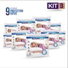 Kit 9 Capas Para Travesseiros Protéction Gotas - BloumFlex