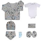 Kit 9 Conjunto Inverno bebê Roupa Frio Menino Menina