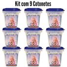 Kit 9 Cotonete (Hastes de Algodão Flexível) Nenex - 200und