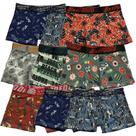 Kit 9 Cuecas Boxer Infantil Fristyle Em Microfibra Estampada