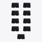 Kit 9 Cuecas Lupo Sunga Microfibra Sem Costura 00676-109