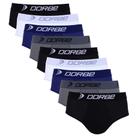 Kit 9 Cuecas Slip de Algodão cores Neutras Dorbe