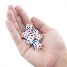 Kit 9 Dados D6 Para Jogos Rpg E Tabuleiro Tradicional 11mm