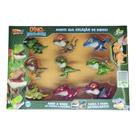 Kit 9 Dinossauros de Brinquedo Dino Morde Morde Surpresa Zoop Toys ZP01098