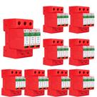 Kit 9 Dps Solar 1000V 40kA Classe II Corrente Contínua Clamper