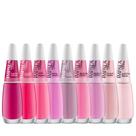 Kit 9 Esmaletes Coleção A sua Moda Tons de Rosa Impala