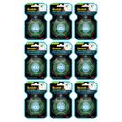 Kit 9 fita dupla face 3m Scotch 12mm x 2 metros transparente casa comercio 400g HB004419873