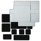 Kit 9 Formas Mosaico Liso - 602