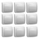 Kit 9 Interruptor Paralelo De Sobrepor 10a Sistemax 675001 Legrand