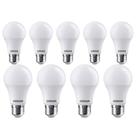 Kit 9 Lâmpada Econ. Led Bulbo E 27 9w 3000k Br Quente Osram Cor Da Luz Branco-quente 110v/220v