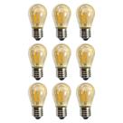Kit 9 Lâmpada Led Filamento G45 2W 2200K Retrô Vintage Delis