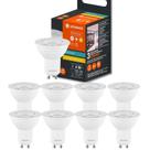 Kit 9 Lâmpada Led Par16 dicróica 4w 2700k branco quente 350lm luz amarela Bivolt Gu10 ledvance