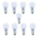 Kit 9 Lampadas Led Bulbo A60 9,5W 6500K Branco Frio 806 Lumens E27 Bivolt OZLI G10635-C
