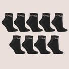 Kit 9 Meia Tripack Unisex Cano Medio Original
