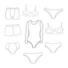 Kit 9 moldes costura lingerie e moda íntima by Marlene Mukai