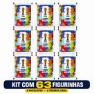 Kit 9 Pacotinho de Figurinha da Copa do Mundo 2026 Oficial (63 figurinhas) Panini
