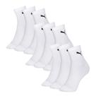 Kit 9 Pares Meias Cano Médio Algodão Sport Unissex Kit 9 Pares Meias Cano Médio Algodão Sport Unissex