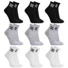 Kit 9 Pares Meias Ecko Unltd Cano Médio Masculino