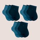 Kit 9 Pares Meias Lupo Masculina Feminina Básica Infantil