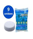 Kit 9 Pastilhas Cloro Orgânico200g Astralpool Piscina