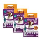 Kit 9 Pipetas Antipulgas Carrapatos Vectra 3D 4 a 10 kg Ceva