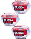 Kit 9 Pote Transparente Com Tampa Azul b600ml Com Válvula Para Microondas Freezer LigBrin Kit 9 Pote Transparente Com Tampa Azul b600ml Com Válvula Para Microondas Freezer LigBrin