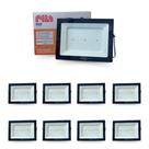 Kit 9 Refletores Led Philips Pila 100w Ip65 Holofote 6500k Kit 9 Refletores Led Philips Pila 100w Ip65 Holofote 6500k