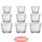 Kit 9 Tigelas Americanas 3 tamanhos Tampa Coloridas Papinha