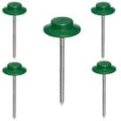 Kit 90 Unidades Prego Fácil Onduline Verde Fixação Telhad