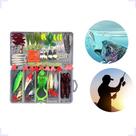 Kit 94 Iscas Camarão Artificiais Robalo Tucunaré Corvina