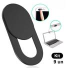 Kit 9x Tapa Tampa Bloqueador Câmera Protetor Webcam Cover Anti-Espião Notebook Celular Macbook Tablet