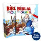 Kit A Bíblia Para Colorir 10 Livros Todolivro SBN Kit A Bíblia Para Colorir 10 Livros Todolivro SBN