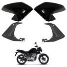 Kit aba asa tanque aleta + aba interno honda cg fan 160 2016-2021 preto brilho Kit aba asa tanque aleta + aba interno honda cg fan 160 2016-2021 preto brilho
