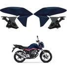 Kit aba asa tanque aleta + aba interno honda cg titan 160 2016-2021 azul cruzeiro