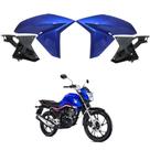 Kit aba asa tanque aleta + aba interno honda cg titan 160 2016-2021 azul twister