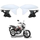 Kit aba asa tanque aleta + aba interno honda cg titan 160 2016-2021 branco ross