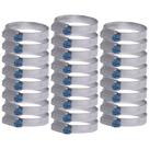 Kit Abraçadeira Fita 09 mm PAB 0044 mm 32-44 25 Unidades - SUPRENS