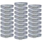 Kit Abraçadeira Fita 14 mm 0089 mm 70-89 25 Unidades - METALMATRIX