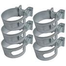 Kit Abraçadeira Mangote 05462 MG 54 a 62 mm 6 Unidades - METALMATRIX