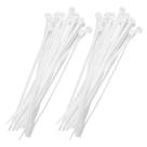 Kit Abraçadeira Nylon 387 x 7,6 mm 2 Pacotes Branca - FRONTEC Kit Abraçadeira Nylon 387 x 7,6 mm 2 Pacotes Branca - FRONTEC